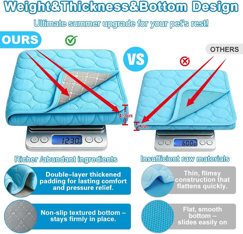 2026 Arc-Chill Upgraded Dog Cooling Mat Q-Max>0.4 Pet Cooling Pad